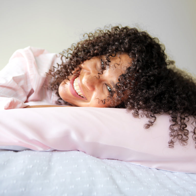 Why silk pillowcases are great for curly hair