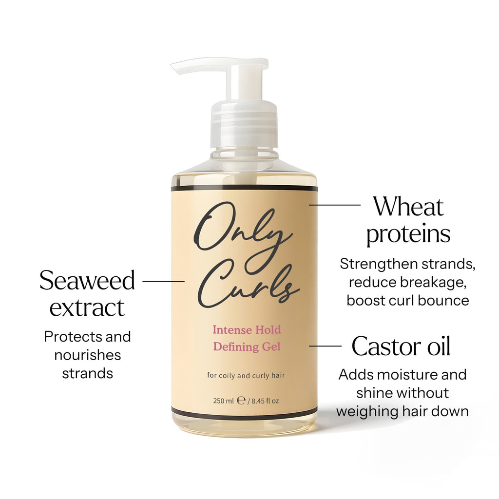 Only Curls Intense Hold Defining Gel - Only Curls