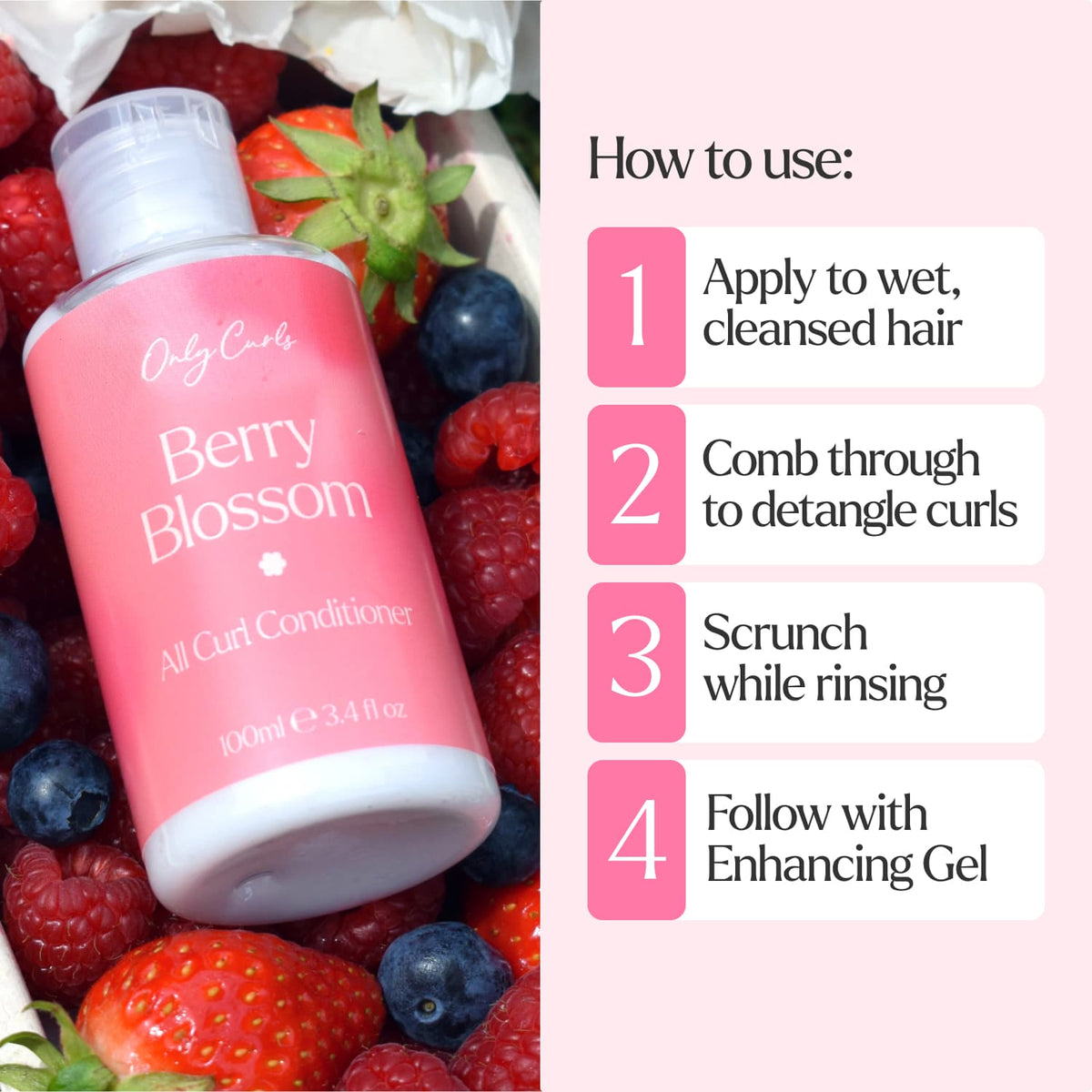 Only Curls Berry Blossom All Curl Conditioner