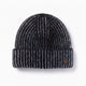 Only Curls Monochrome Stripe Satin-Lined Beanie