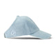 Only Curls Satin Lined Baseball Hat (with open back) - Denim Blue