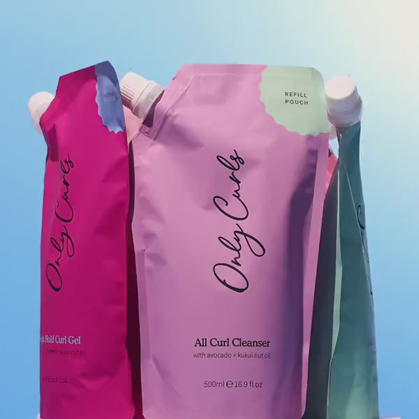 Only Curls Hydrating Curl Creme 500ml - Refill Pouch