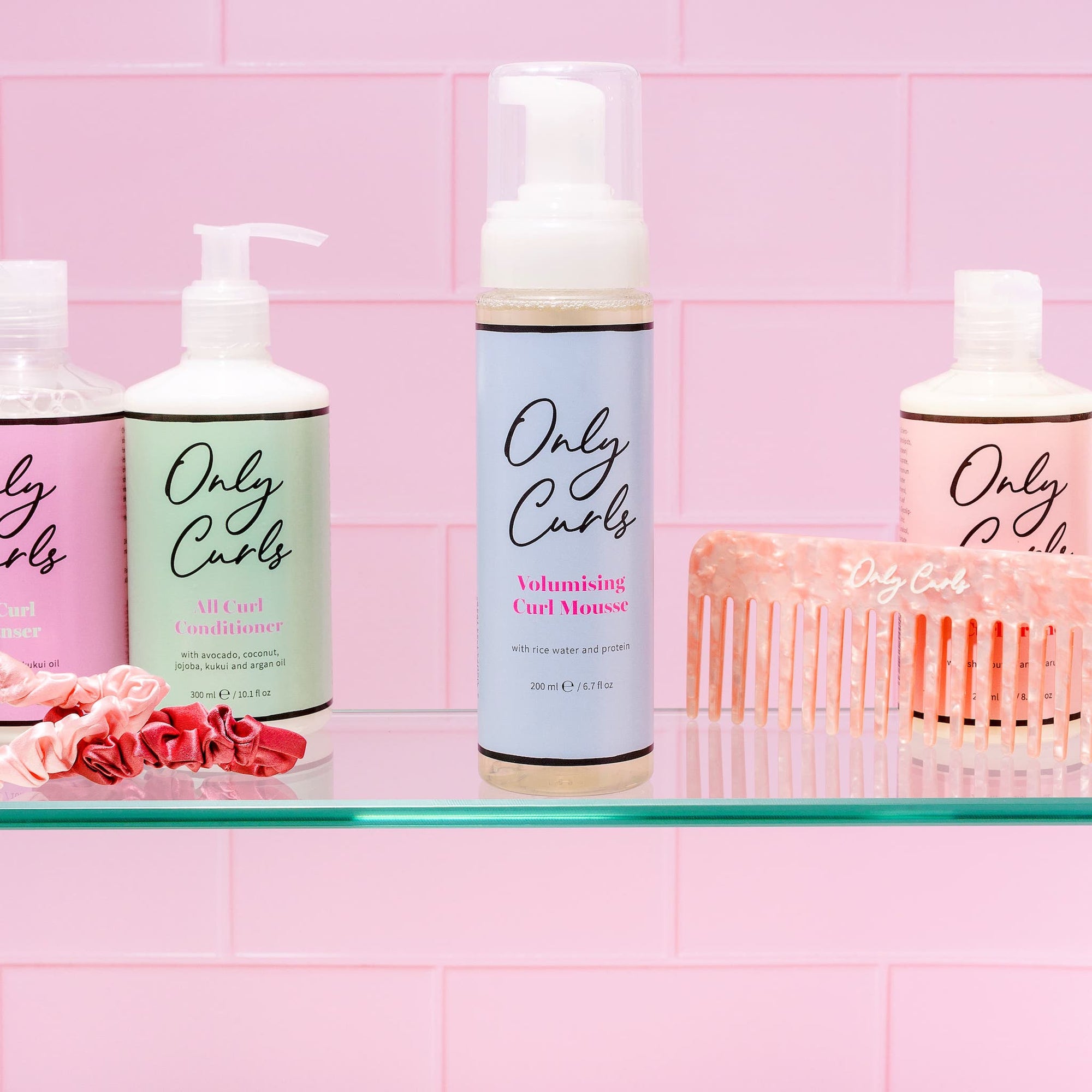 Only Curls Volumising Curl Mousse - Mousse for All Curl Types